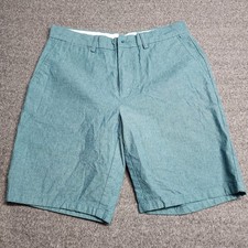 Old Navy Ultimate Slim Built-In Flex Men  s Shorts Size 32 Blue Casual Chino