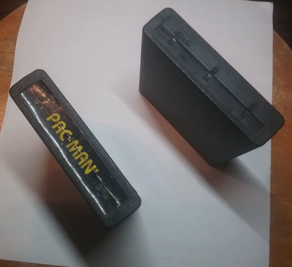 PAC-MAN & MS. PAC-MAN Atari 2600 LOT ‘81/‘82 untested - Image 4 of 4