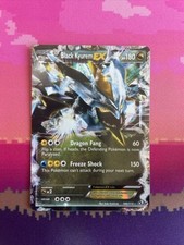 Pokemon Card Black Kyurem EX 100/113 Ultra Rare Legendary Treasures Near Mint