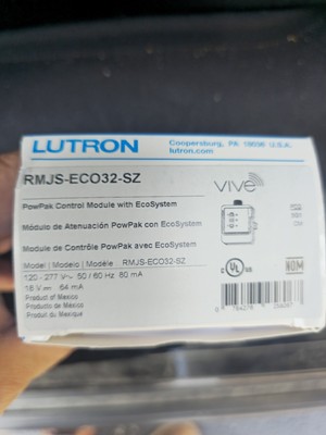 Lutron RMJS-ECO32-SZ PowPak Control Module with EcoSystem