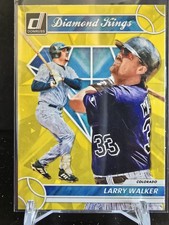 2023 Panini Donruss - Diamond Kings Yellow #29 Larry Walker