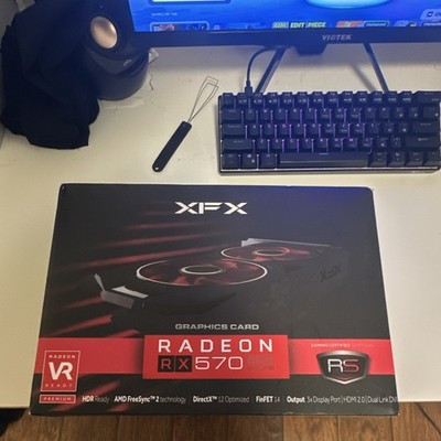 XFX AMD Radeon RX 570 RS 8GB GDDR5 VR Ready FreeSync DP/HDMI/DVI