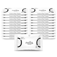 Flushable Travel Packs, 100% Plant-Based, Plastic-and Biodegradable - Unscent...