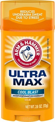 Arm & Hammer UltraMax Cool Blast Solid Antiperspirant Deodorant 2.6 oz