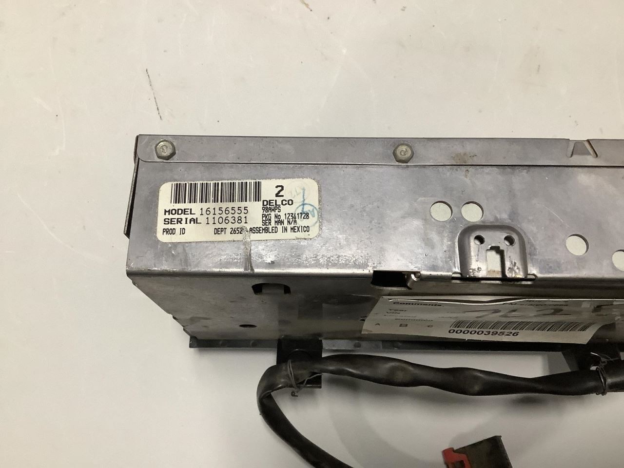 Audio Equipment Radio Fits 88-94 CHEVROLET 1500 PICKUP 82648