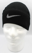 Nike Knit Skull Cap Mens Dri-Fit Mens Black/W...