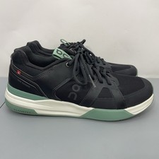 On Running The Roger Clubhouse Pro Sneakers Shoes Tennis Court Black Mens 10.5