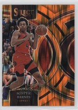 2023-24 Panini Select Premier Level Orange Flash Prizm Scottie Barnes #147 05ol