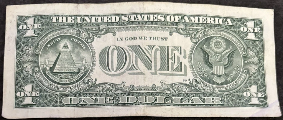 2017 Cleveland $1 Bill August 4th 1943 Birthday/Anniversary Note - Image 2 of 2