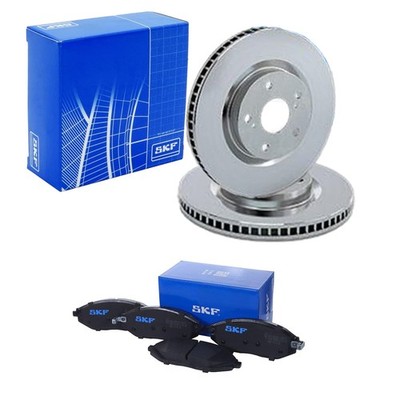 SKF BREMSSCHEIBEN 236mm + BELÄGE VORNE passend für CHEVROLET SPARK 2010-2015