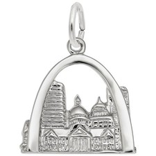 Charms Sterling Silver St Louis Charm