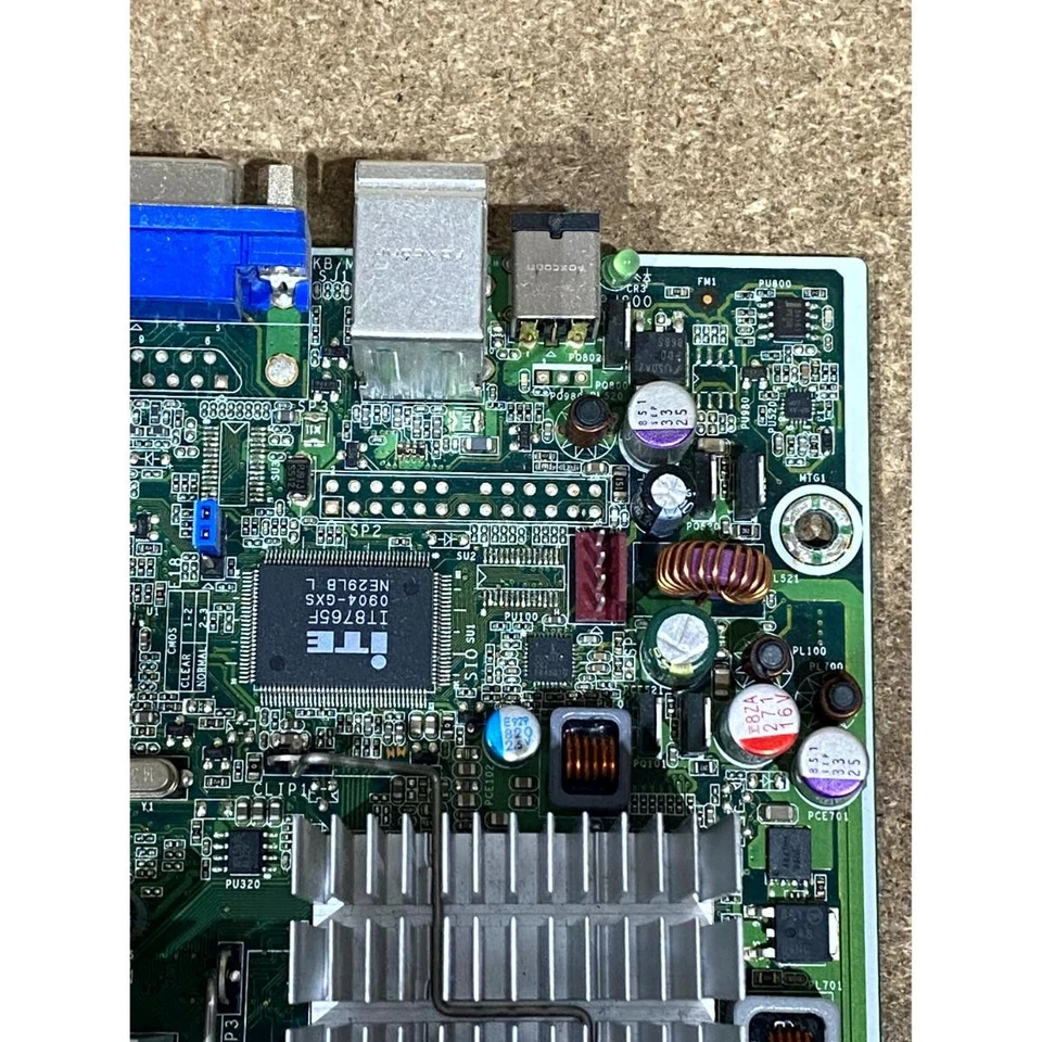 HP FOXCONN Cali-GL6 501994-001 Mini-ITX PC Motherboard VGA 2x DDR2 Memory Slots - Image 3 of 4