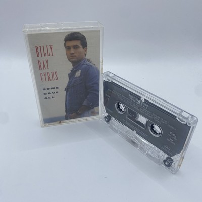 Billy Ray Cyrus Some Gave All Cassette tape