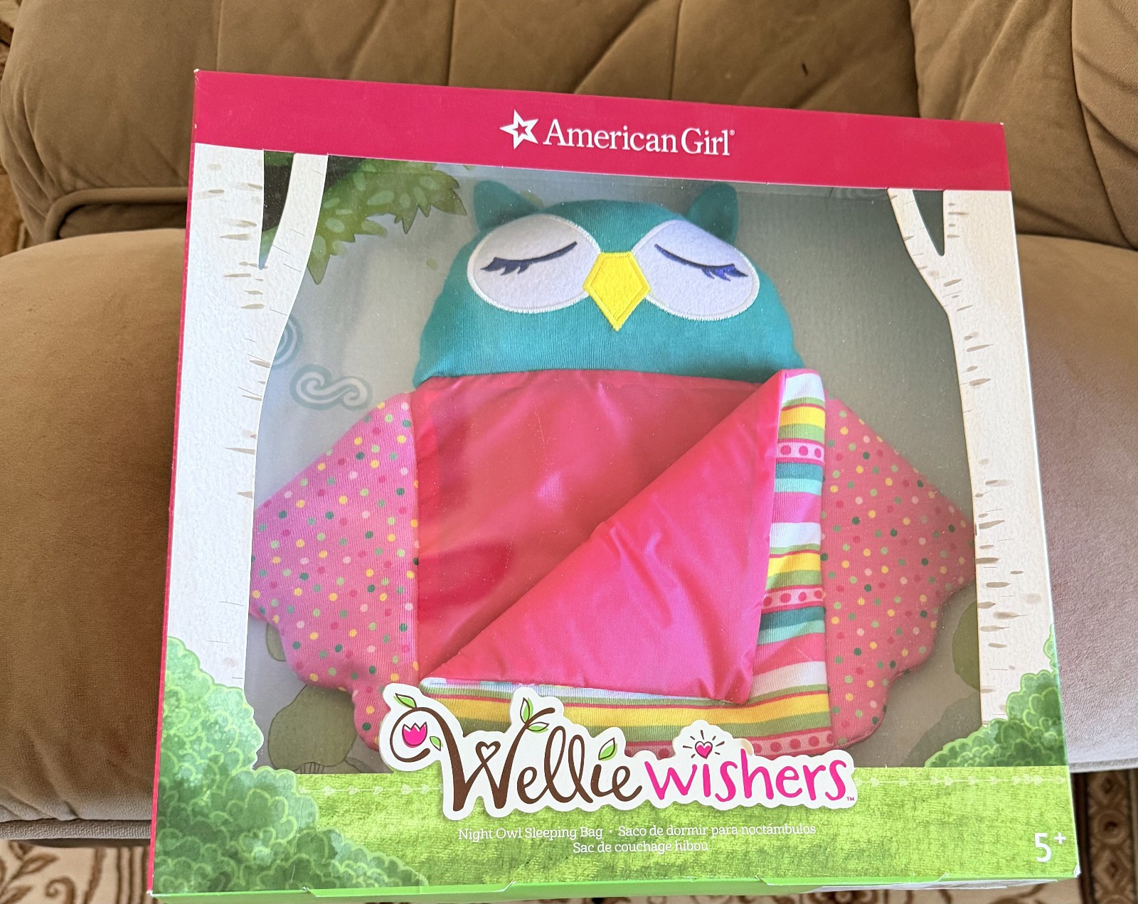 American Girl Wellie Wishers Night Owl Sleeping bag