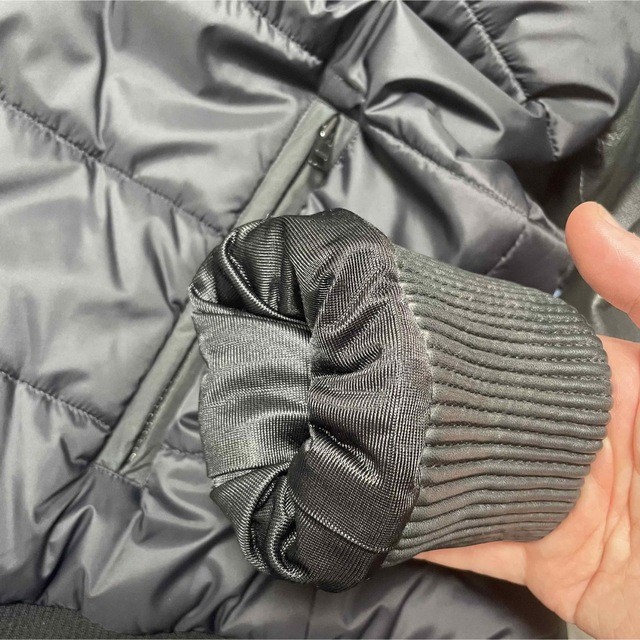 Undercover Down Varsity Jacket Docking Leather 3 … - image 7