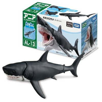Takara Tomy Ania AL-13 Great White Shark (Floating Version) Figure
