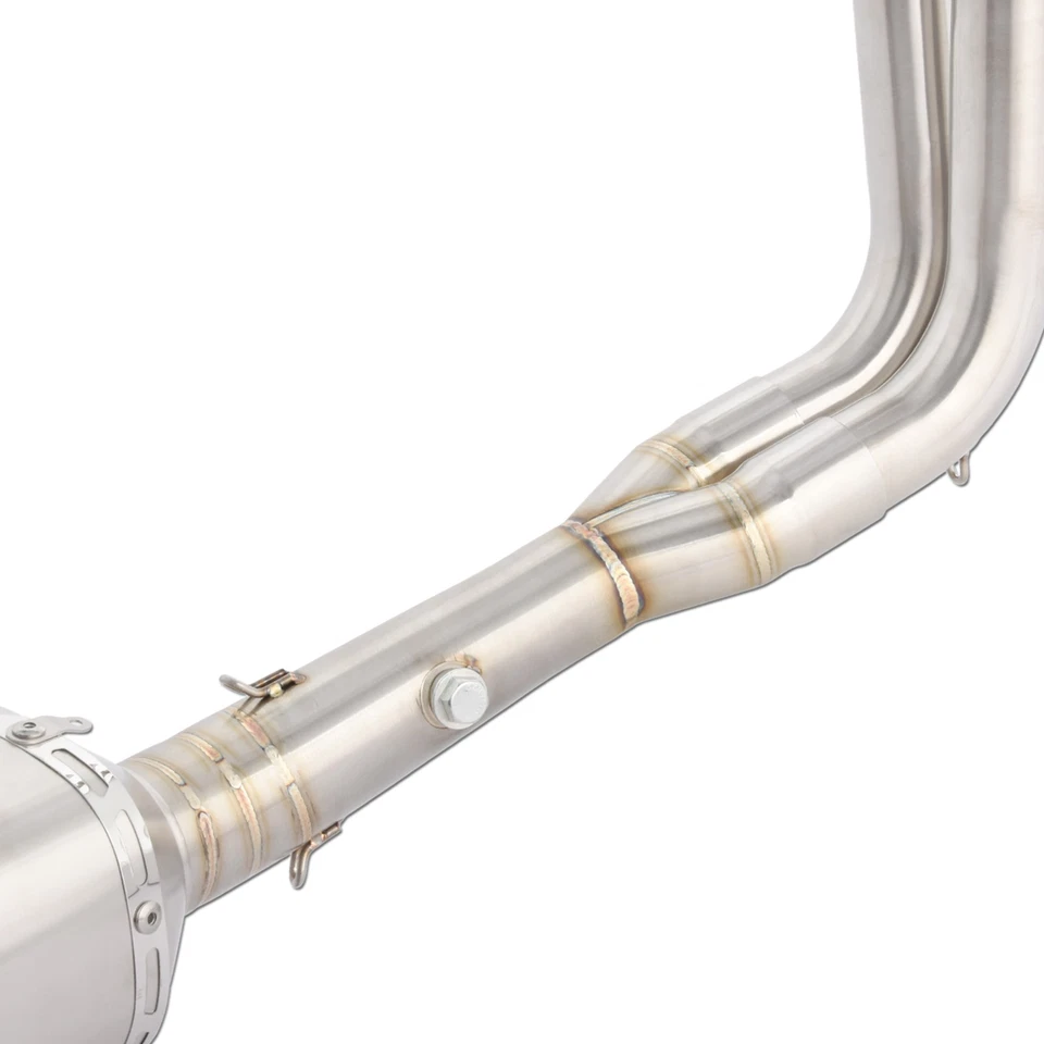 For Yamaha YZF R7 MT-07 FZ07 XSR 700 Full System Exhaust Front Pipe Muffler - Image 4 of 4