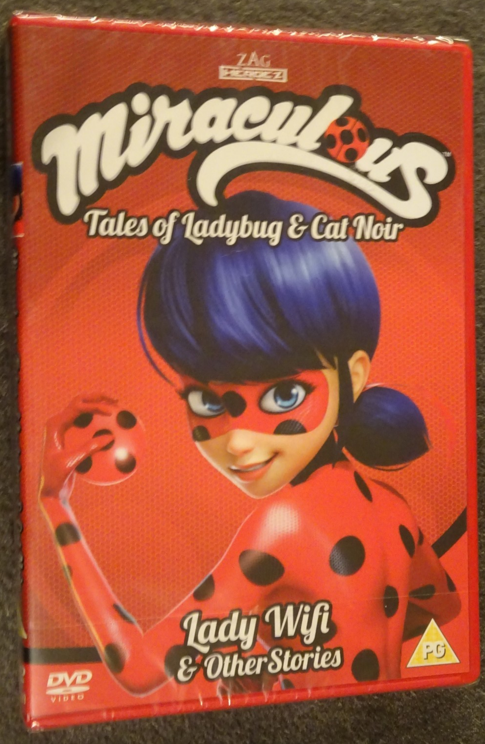 'Miraculous – Tales of Ladybird & Cat Noir Lady Wifi & Other Stories' DVD New