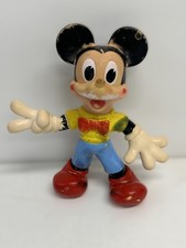 Topolino pupazzo in gomma Ledra Walt Disney Productions, Vintage anni 60 "SUONA"
