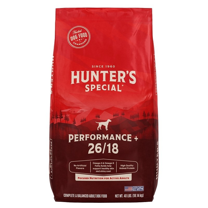 Hunter's Special Performance Plus 10189 Dog Food, All Breed, Beef/Chicken Flavor