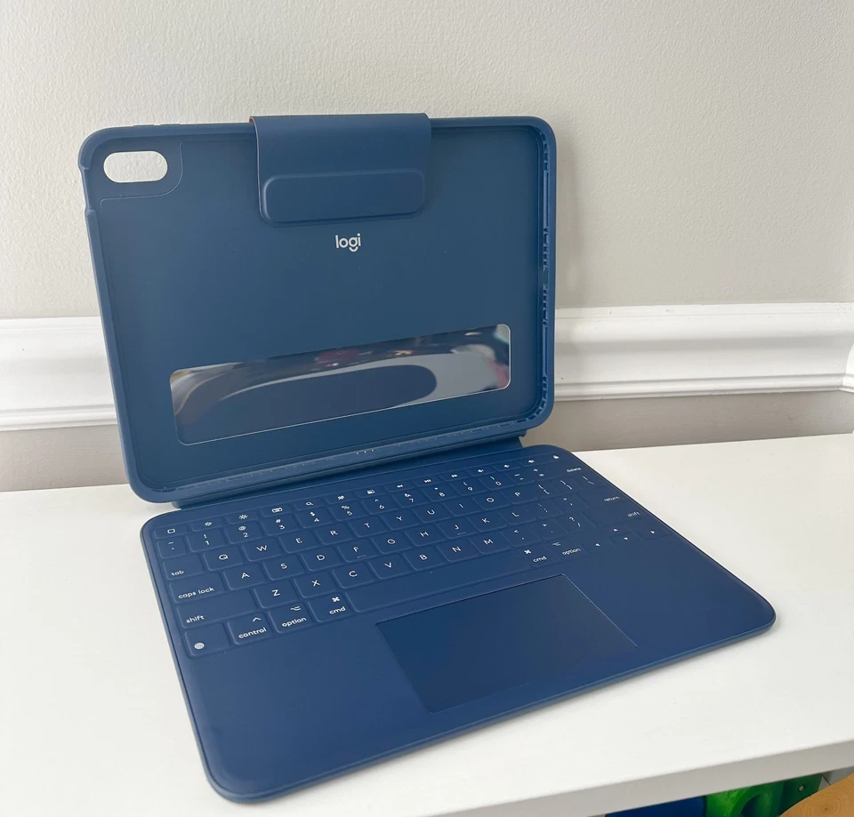 Чехол для клавиатуры Logitech прочный комбинированный 4 Touch для iPad 10-го поколения - Изображение 4 из 4