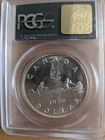 1950 Canada Silver Dollar MS66 Blast White
