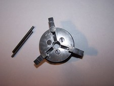 UNIMAT, DB / SL, 3 Jaw Chuck, #1001, Reversible Jaws, 2 1/4" Cap., Austria, #162