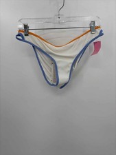 Pre-Owned L Space White Size Large Bikini Bottom