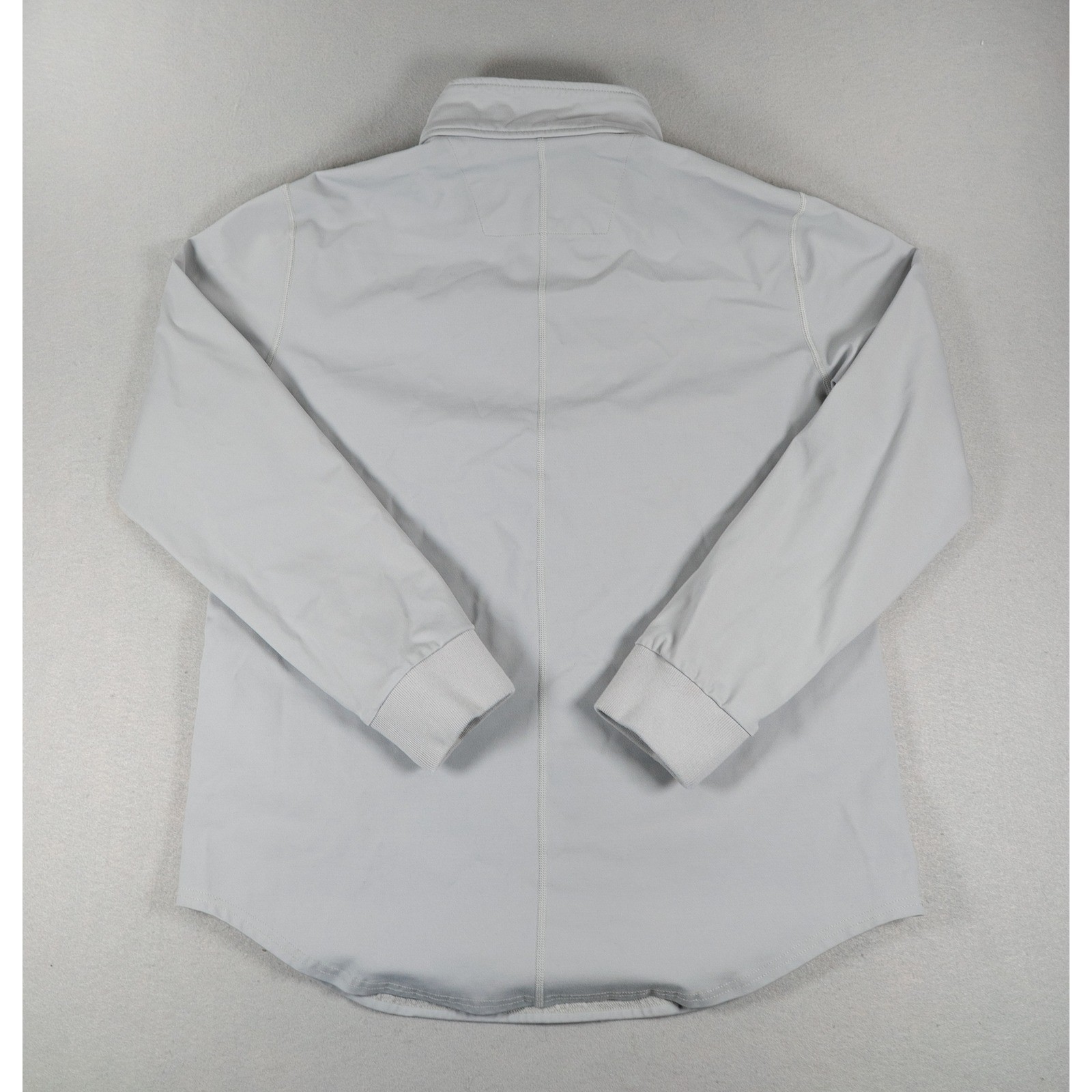 BYLT Men Elite Fairway Pullover Mock Neck Snap Performance Gray Size L Athleisur image 10