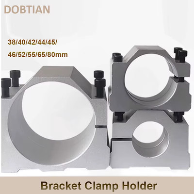38-80 mm Aluminium Spindelklemme Motorhalterung mit 4 Stück Schraube