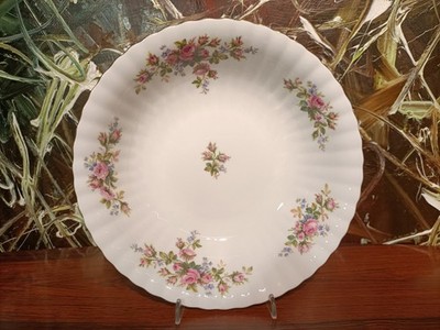 ROYAL ALBERT England MOSS ROSE edle runde Schale / Servierschale Ø 24cm