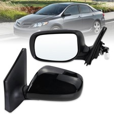 Left Driver Side Mirror Compatible With 2009 2010 2011 2012 2013 Toyota Corolla