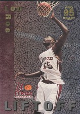 1995 Collect-A-Card #L-01 Lou Roe A-Card - Liftoff - Umass