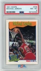 Michael Jordan 1991 Hoops All-time Leader PPG Card #536 PSA 8