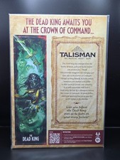 Talisman 5th Edition - The Dead King Expansion (Competitive, Co-Op & Solo Rules)