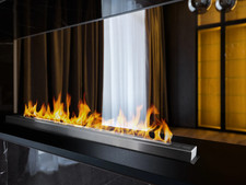 biofireplace Built-in insert linear burner 900 90 cm x 11 cm x 5.3 cm