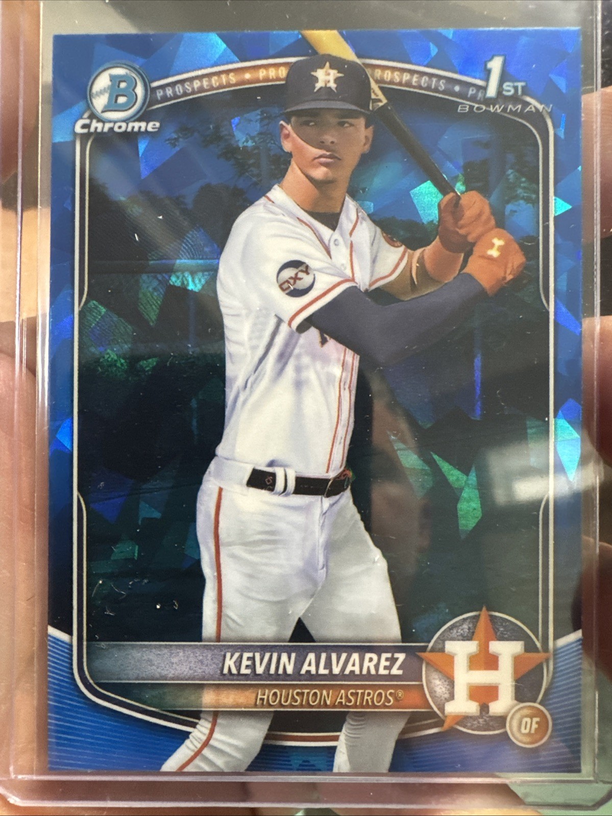 2025 Bowman Chrome Sapphire Kevin Alvarez #BCP-227 1st Bowman