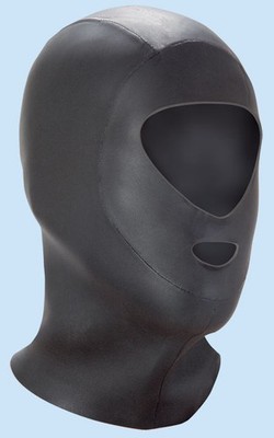 Kaltwasser Haube - Eishaube aus 2mm Glatthaut Neopren L