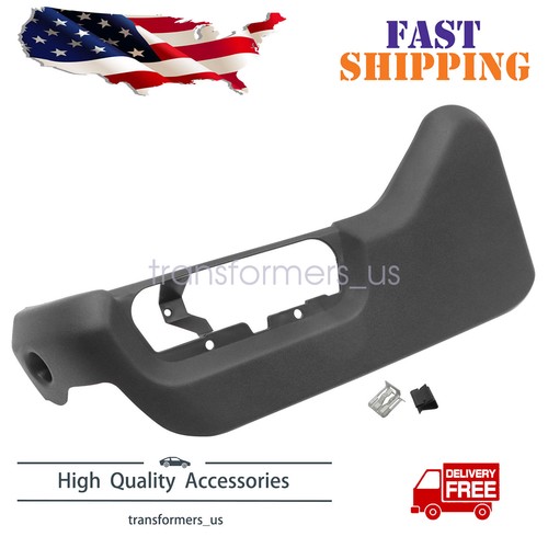 FOR 2011-2016 Ford F250 F350 Super Duty Front Driver SEAT TRIM PANEL (BLACK)