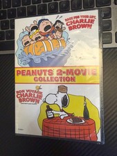 Peanuts 2 Movie Collection DVD Charlie Brown, Snoopy - NEW, WRAPPED