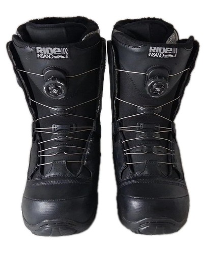 Ride Insano Double Boa Focus Snowboard Boots Intuition Liner Size 11 Black