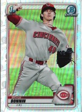 2020 Bowman Draft #BD-74 Bryce Bonnin Chrome Refractor