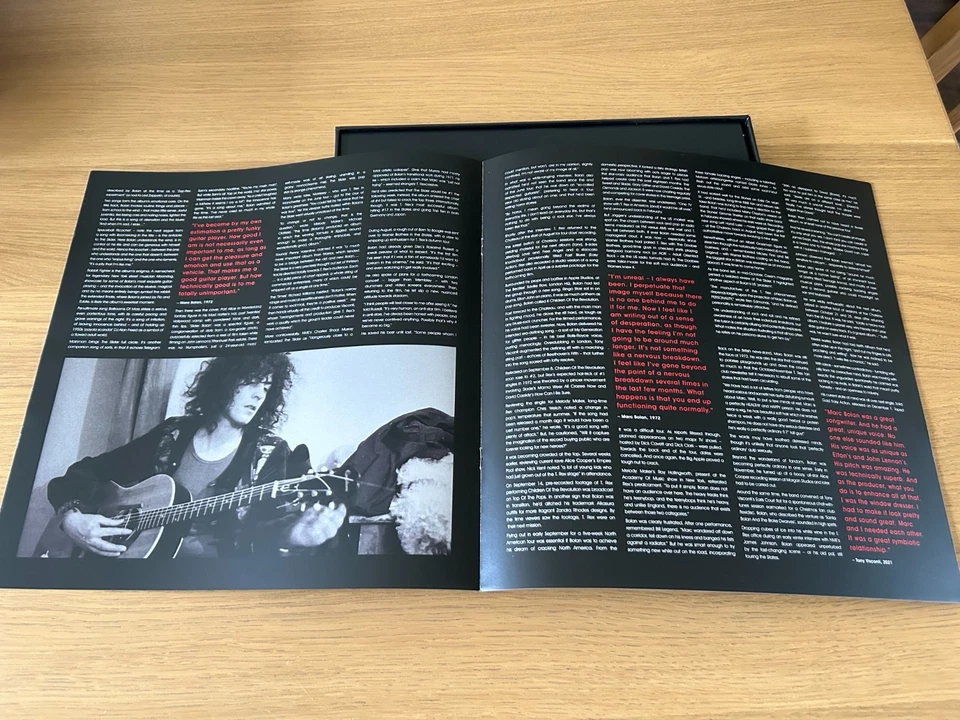 T. Rex - 1972 - Demon Records Box Set - Coloured Vinyl - Tony Visconti Signed - Image 4 of 4