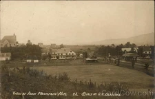 Twin Mountain, New Hampshire NH View Mountain Original Vintage Real Photo RPPC