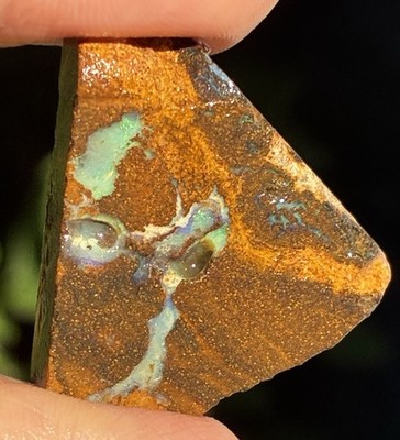 39ct Australian Boulder Opal Rough Loose Green Specimen GG
