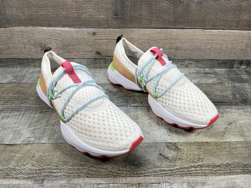 Sorel Kinetic Impact Pizzo Donna Taglia 8,5 Bianco Rosa NL4073-100 Funzionante Ex Cond - Foto 4 di 12