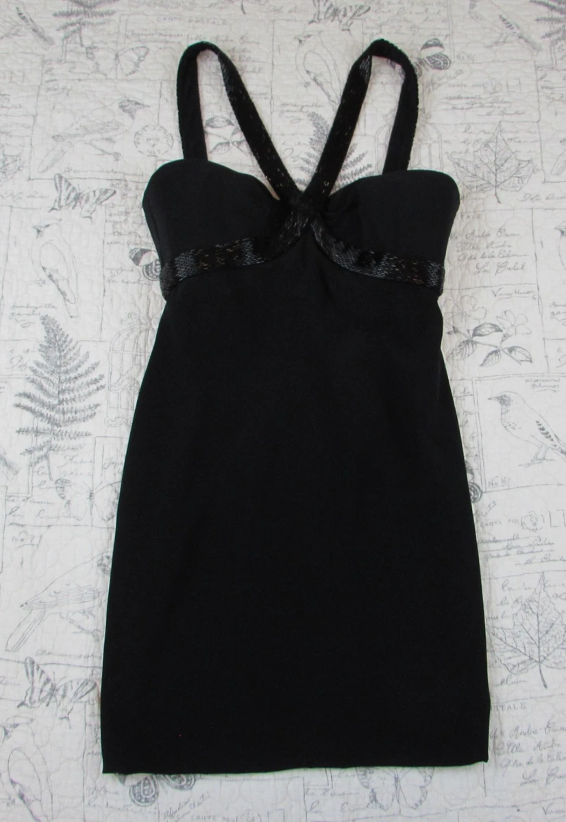 roman evening dresses Rare Statement 80/90 NITE Line Beaded Silk Heavy Party Dress main image 1