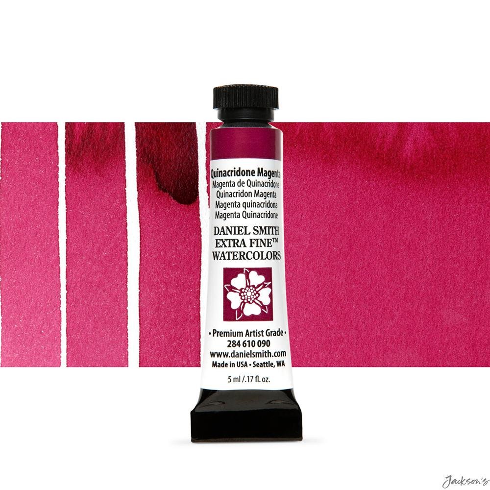 Daniel Smith Watercolour Paint Tube Quinacridone 5ml For Artist Painting