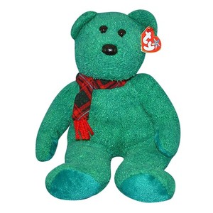RARE RETIRED Wallace The Bear Ty Beanie Buddy 2000 Beanbag Plush U