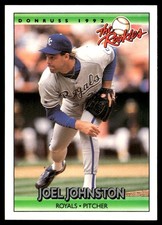 Joel Johnston 1992 Donruss The Rookies #60 Royals MLB READ FREE SHIPPING